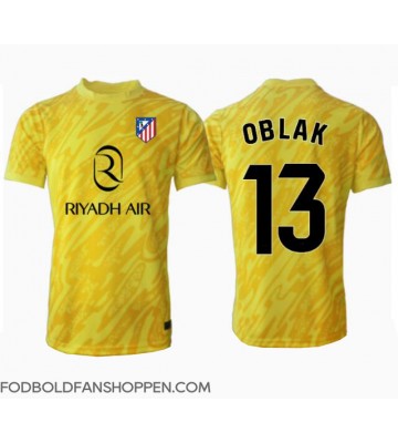 Atletico Madrid Jan Oblak #13 Målmand Tredjetrøje 2024-25 Kortærmet